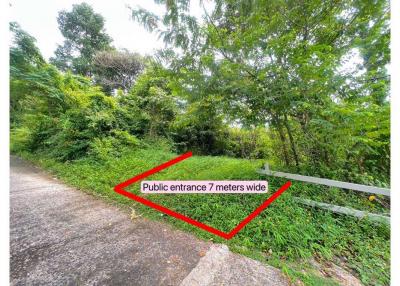 Quiet Land Plot for Sale Close to Nature @Na Muean - 920121030-179