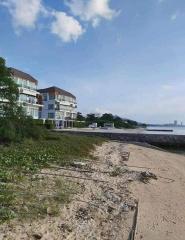 Land for sale next to the sea in Bang Saen, Mueang Chonburi, great location, convenient travel, near Wannapha Beach.