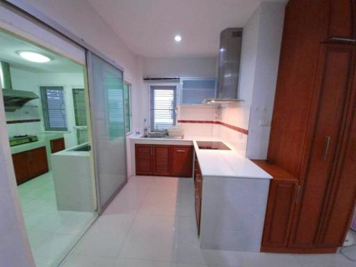 Second-hand detached house for sale in Sriracha, Crystal Plus, Nong Kham, near community areas.