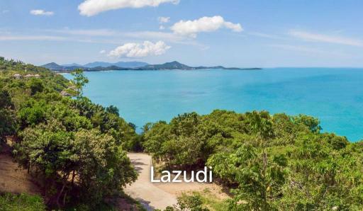 Land Plot in Luxury Residence with Close Up Sea Views in Chaweng Noi