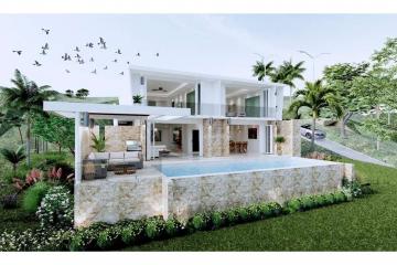Luxury development  4 Bedrooms pool sea view villa Choengmon Koh Samui - 920121001-1357
