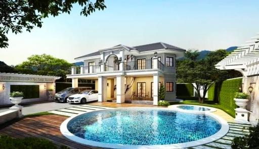 Modern and private 4 bedroom Poolvilla