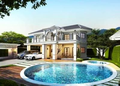 Modern and private 4 bedroom Poolvilla