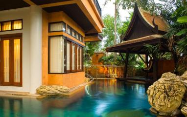 Luxury boutique house with pool for rent and sale