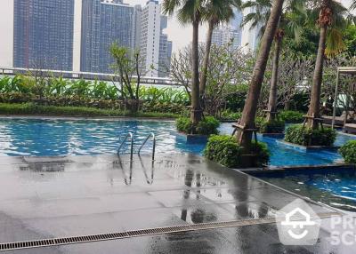 1-BR Condo at The Address Asoke near ARL Makkasan