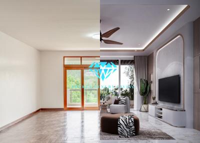 For Sale: 3 Bedroom Villa ready to Renovate in Mai Khao, Thalang, Phuket.