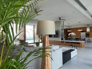 For Sale The Only One Luxury Penthouse in Ladprao. Stunning spacious area with private rooftop takes 180° beautiful of city view.