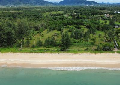 Beachfront paradise: Exceptional land for sale in Natai beach, Khokkloi, Phangnga