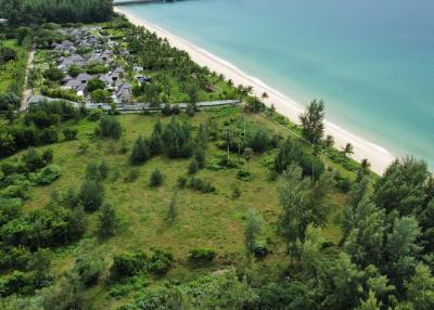 Beachfront paradise: Exceptional land for sale in Natai beach, Khokkloi, Phangnga