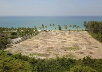 Beachfront paradise: Exceptional land for sale in Natai beach, Khokkloi, Phangnga