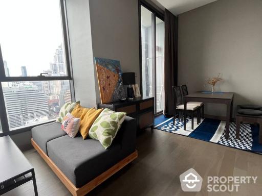 1-BR Condo at The Esse At Singha Complex near MRT Phetchaburi