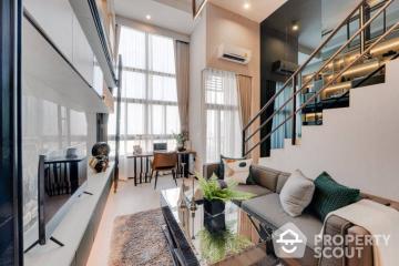 2-BR Duplex at Ideo Rama 9 - Asoke near MRT Phra Ram 9