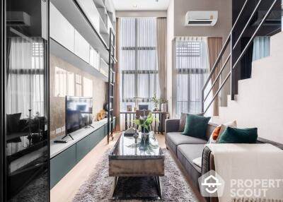 Studio Duplex at Ideo Rama 9 - Asoke near MRT Phra Ram 9