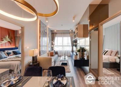 2-BR Condo at Ideo Rama 9 - Asoke near MRT Phra Ram 9