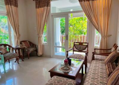 Luxury seaside house for sale, Casa Luna, next to Sukhumvit Road, Bang Phra, Bang Saen, Chonburi.