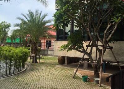 Large detached house for sale, Na Jomtien 15, Sattahip, convenient travel, great location, Chonburi.