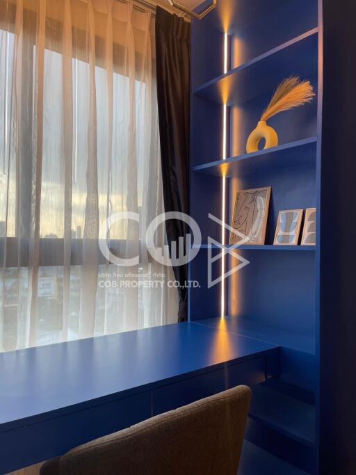 Urgently 🔥 🔥 IDEO Rama 9 Asoke 🔥 🔥 For Rent 19K with Fully Furnished [MO.PUYY]