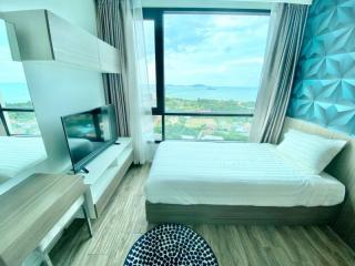 Condo for rent in Sriracha, Knightsbridge The Ocean, Sriracha, large room, sea view.