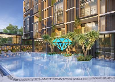 Modern style 1-2 Bedrooms Luxury Class condominium for sale in Kata Beach, Phuket.
