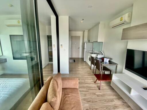 Condo for rent in Sriracha, Knightsbridge The Ocean, Sriracha, Chonburi, sea view and city view.