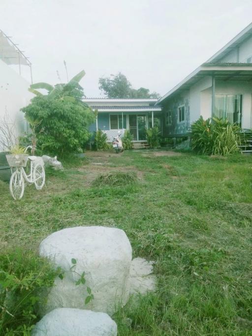 Single house for sale in Pattaya Thung Klom Tan Man 18, wide area, near Ang Chak Nok Public Park, Chonburi