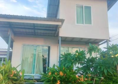 Single house for sale in Pattaya Thung Klom Tan Man 18, wide area, near Ang Chak Nok Public Park, Chonburi