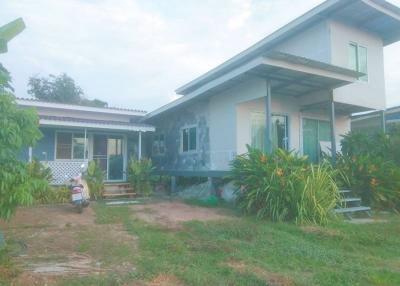 Single house for sale in Pattaya Thung Klom Tan Man 18, wide area, near Ang Chak Nok Public Park, Chonburi