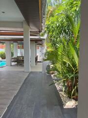 Single house for sale in Huai Yai Piam Mongkol Village With furniture With swimming pool, Chonburi