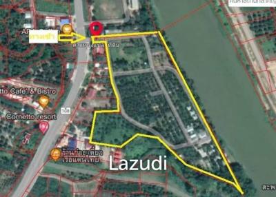 30 Rai Land For Sale Close To Ping River