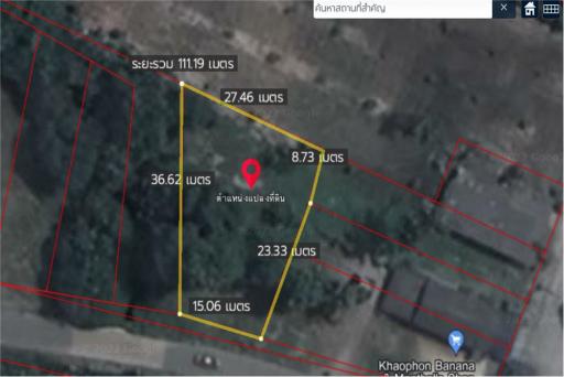 Land plot for sale ,perfect for living or Investment Khanom, Nakhon Si Thammarat - 920121001-1822