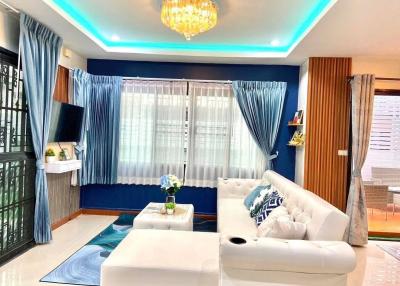 2-story detached house for sale, fully furnished,move in ready Fah Greenery Village, Na Kluea, Chonburi