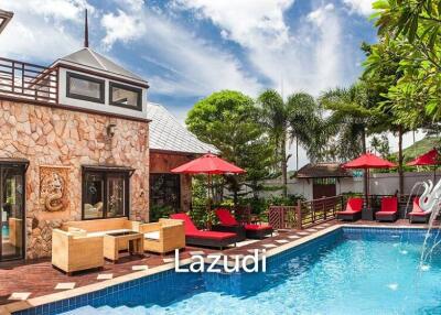 4-Beds Pool Villa on 1,600 SQ.M Land in Chaweng