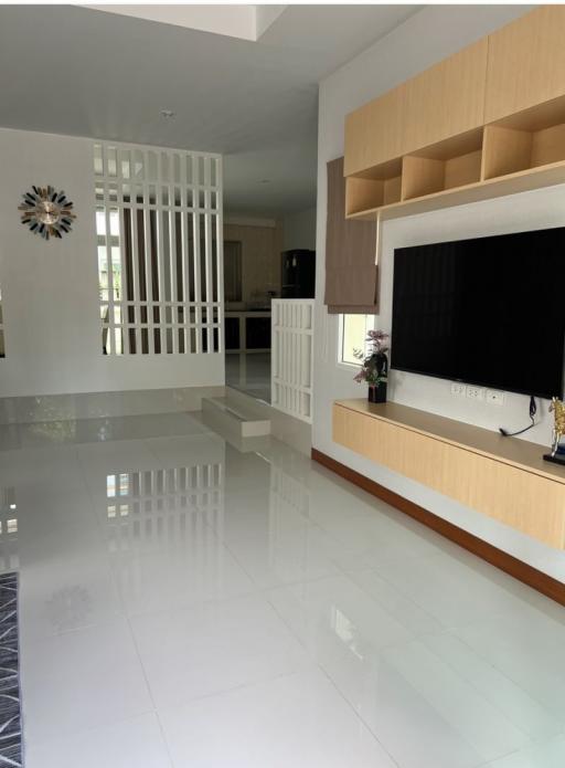 2-story detached house for rent, The Boulevard Project, Sriracha, Chonburi,move in ready