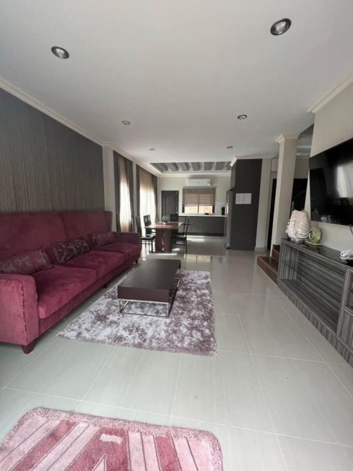 Single house for rent, Dusit View Village, Pattaya, Bang Lamung, Chonburi, move in ready