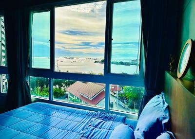 Condo for sale Ladda Condo View Sriracha, sea view room with tenant