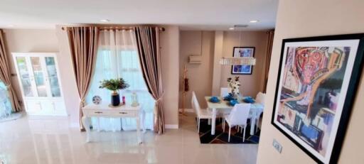 Single house for sale in Pattaya, great price, Soi Siam Country Club. T.W. Park View Village, Bang Lamung, Chonburi