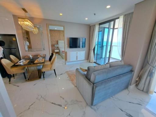 Condo for sale in Pattaya, Copacabana Beach, Jomtien, Pattaya, 5 star luxury condo, beautiful room, sea view.