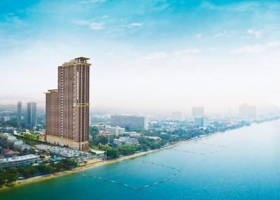 Condo for sale in Pattaya, Copacabana Beach, Jomtien, Pattaya, 5 star luxury condo, beautiful room, sea view.