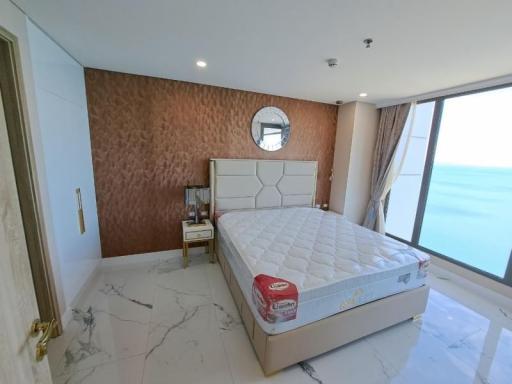 Condo for sale in Pattaya, Copacabana Beach, Jomtien, Pattaya, 5 star luxury condo, beautiful room, sea view.