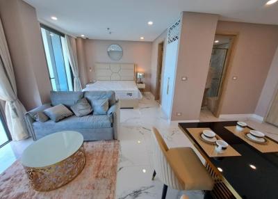 Condo for sale in Pattaya, Copacabana Beach, Jomtien, Pattaya, 5 star luxury condo, beautiful room, sea view.