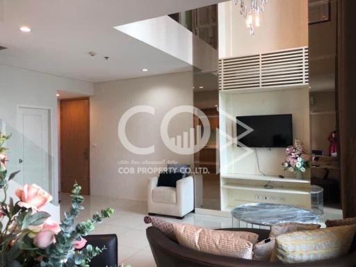 เช่า !!! 🔥🔥 ห้อง Duplex ตกแต่งหรู พร้อมเข้าอยู่ ติด MRT เพชรบุรี 🔥🔥Villa Asoke [MO1567]