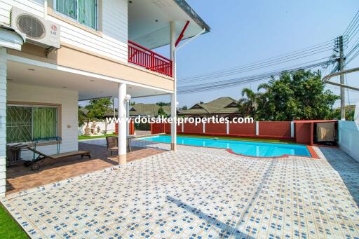 3-Bedroom Family Home with Swimming Pool for Sale in Talat Kwan, Doi Saket