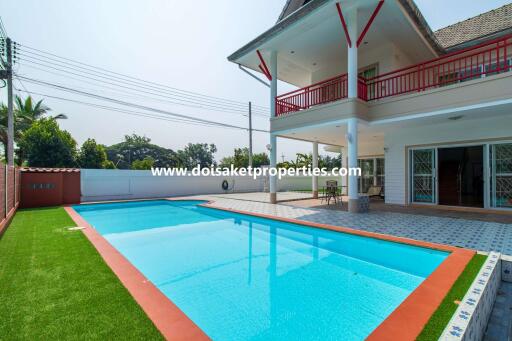 3-Bedroom Family Home with Swimming Pool for Sale in Talat Kwan, Doi Saket