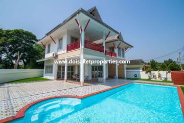 3-Bedroom Family Home with Swimming Pool for Sale in Talat Kwan, Doi Saket