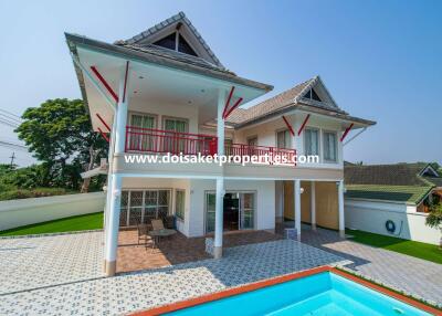 3-Bedroom Family Home with Swimming Pool for Sale in Talat Kwan, Doi Saket