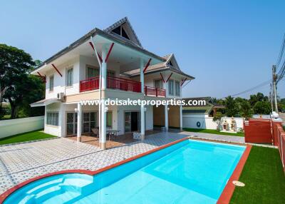 3-Bedroom Family Home with Swimming Pool for Sale in Talat Kwan, Doi Saket