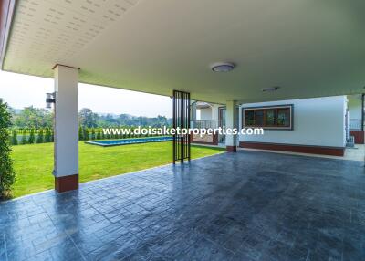 New Modern-Style Home with Swimming Pool and Views for Sale in Choeng Doi, Doi Saket