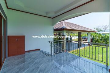 New Modern-Style Home with Swimming Pool and Views for Sale in Choeng Doi, Doi Saket