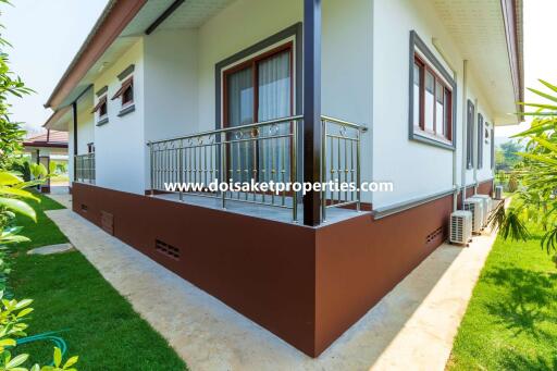 New Modern-Style Home with Swimming Pool and Views for Sale in Choeng Doi, Doi Saket