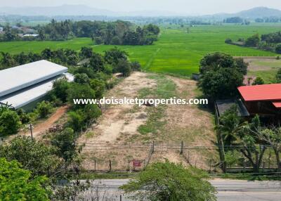 1-Rai of Prime Land for Sale in Luang Nuea, Doi Saket, Chiang Mai